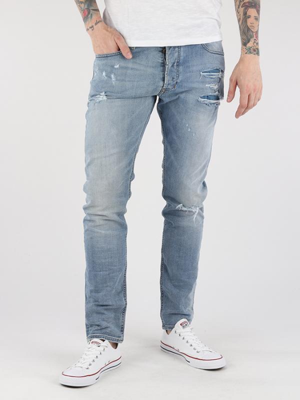 Džíny Diesel Tepphar L.32 Pantaloni Modrá
