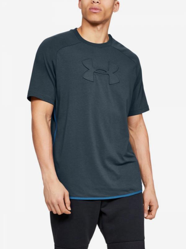 Tričko Under Armour Unstoppable Move Tee-Gry Modrá