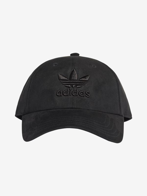 Kšiltovka adidas Originals Suede Bball Cap Černá