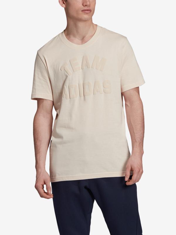 Tričko adidas Performance M V T-Shirt Šedá