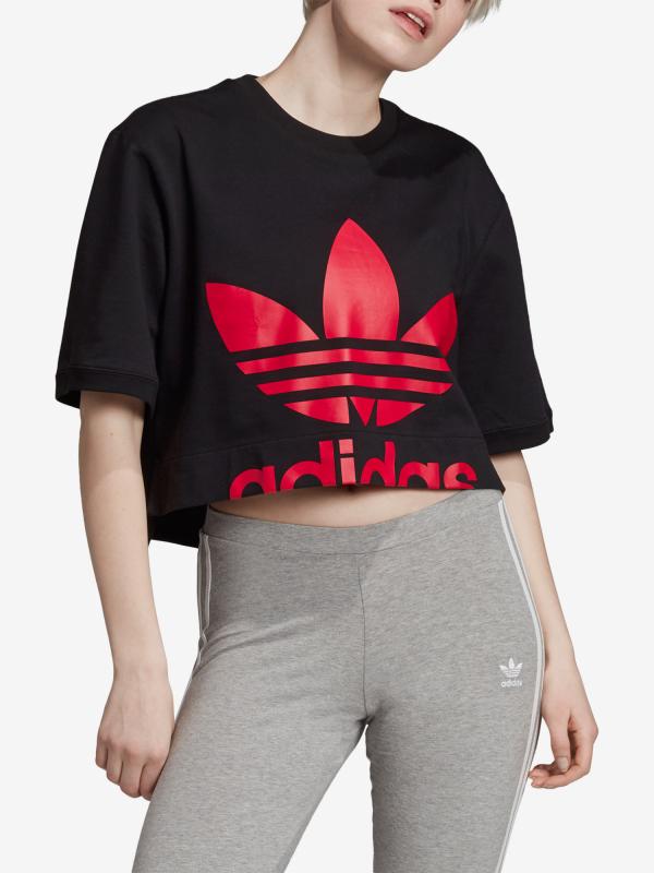 Tričko adidas Originals Crp. Sweatshirt Černá