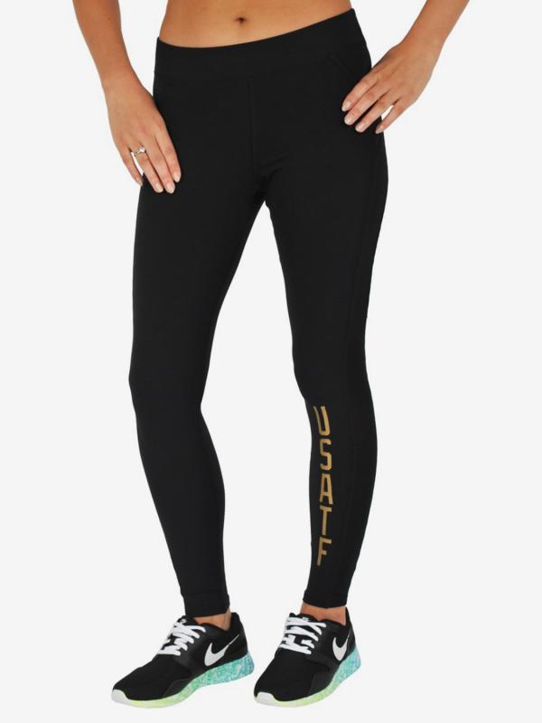 Legíny Nike Ru Usatf Ft Legging Černá