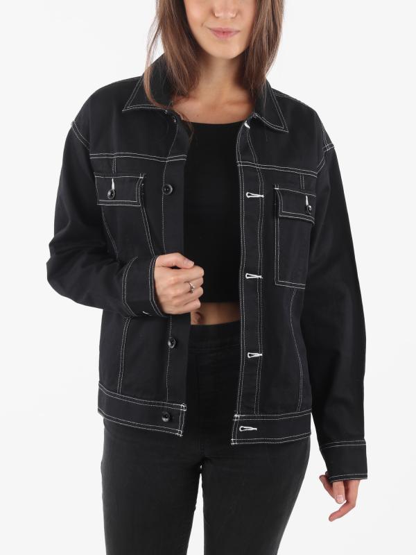 Bunda Vans Wm In The Know Jacke Black Černá