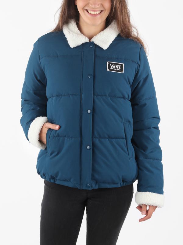 Bunda Vans Wm Fawner Puffer Jac Gibraltar Sea Modrá