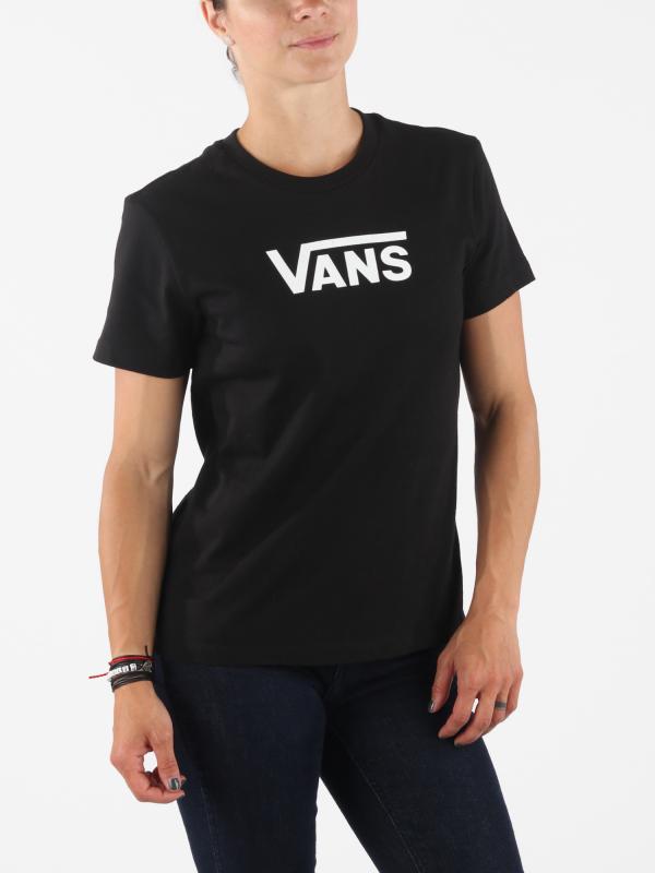 Tričko Vans Wm Flying V Classic Black Černá
