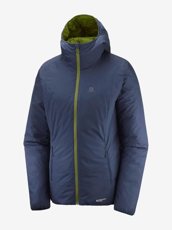 Bunda Salomon Drifter Loft Hoodie W Modrá