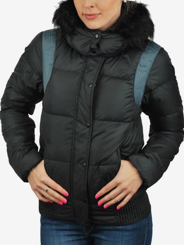 Bunda Nike Alliance Bomber-550 Hoode Černá