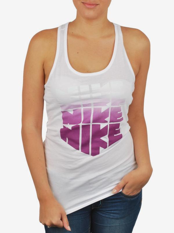 Tílko Nike Tank-Ru Stack Bílá