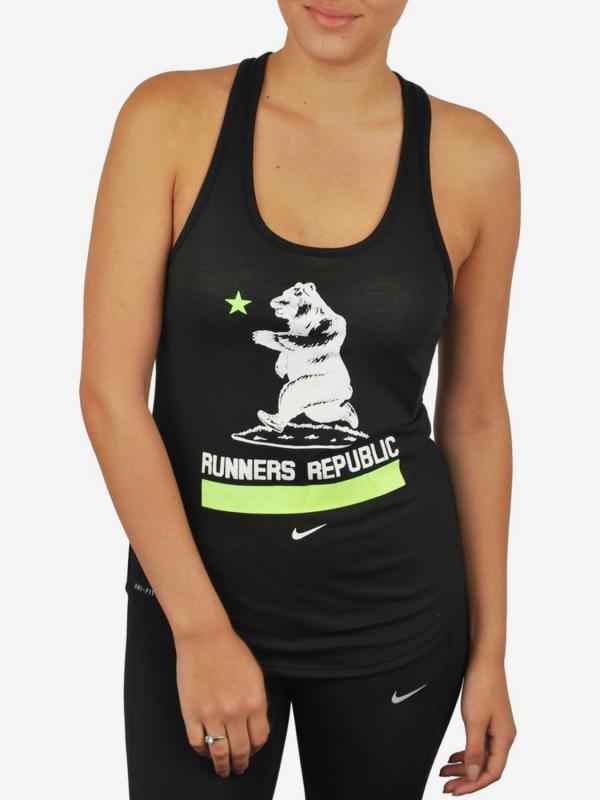 Tílko Nike Run P W Runners Republic Tank Černá