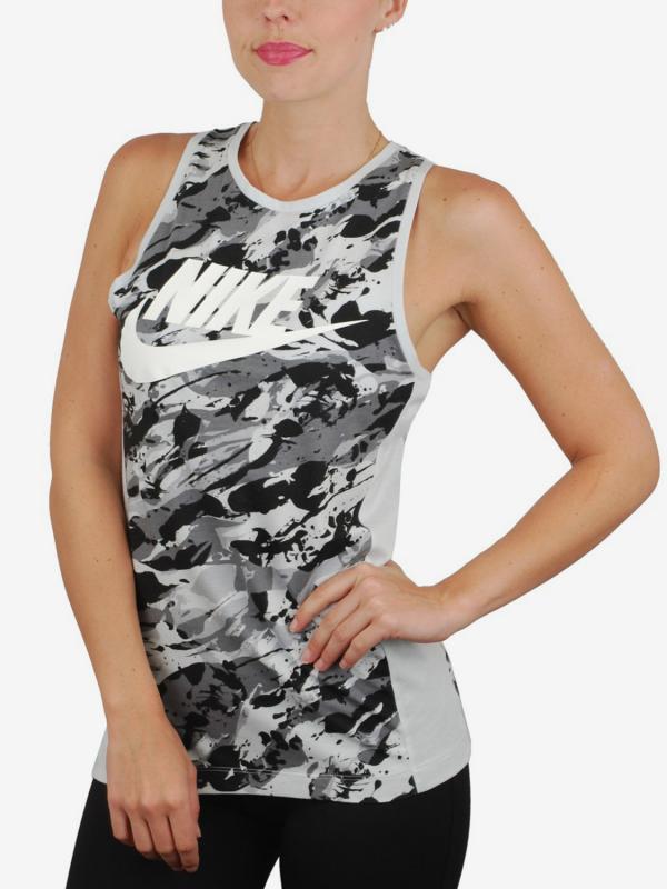 Tílko Nike W Nsw Tank Rck Grdn Šedá