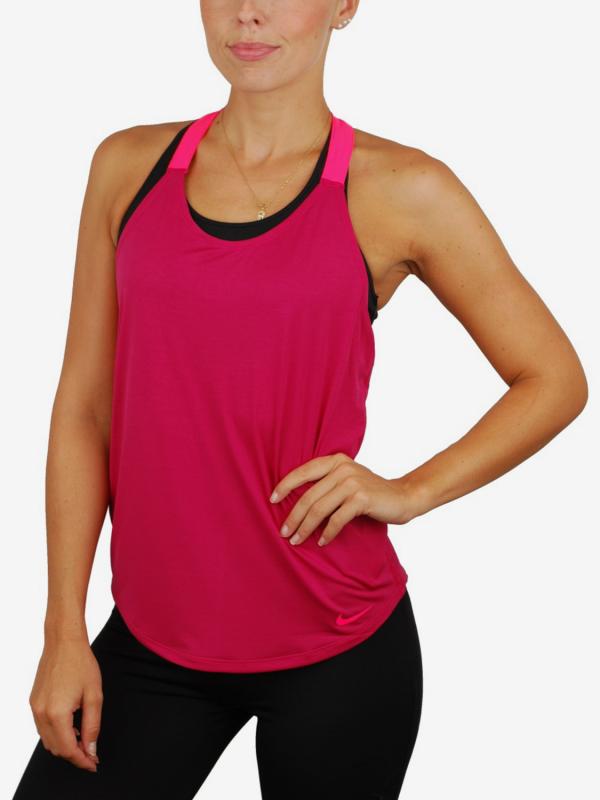 Tílko Nike W Nk Brthe Tank Elastika Růžová