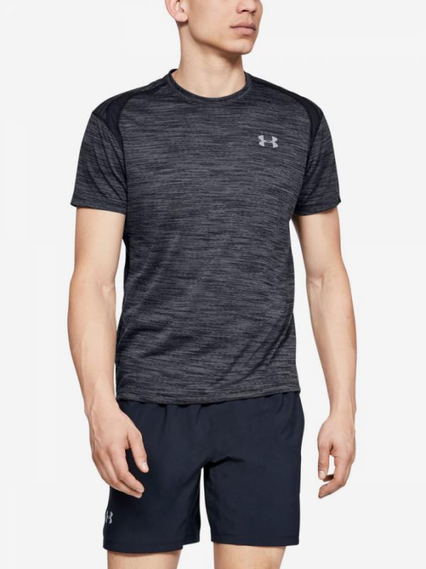 Tričko Under Armour Streaker 2.0 Time Lapse Shortsleeve-B Šedá