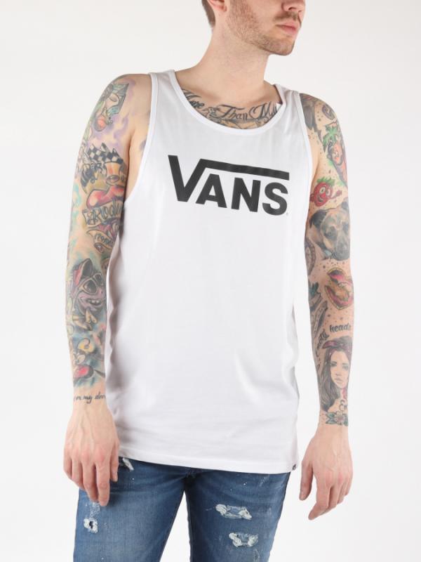Tílko Vans Mn Classic Tank White/Black Bílá