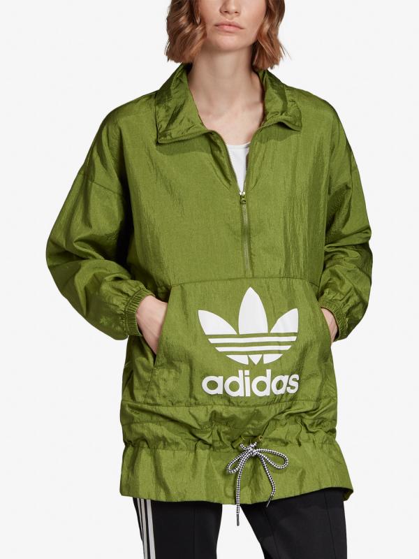 Bunda adidas Originals Windbreaker Zelená