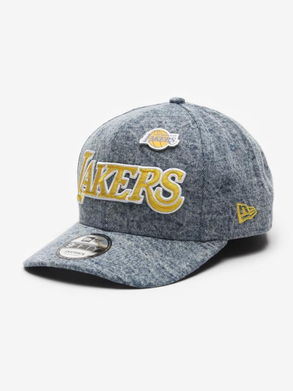 Kšiltovka New Era 950 NBA Denim LOSLAK Šedá