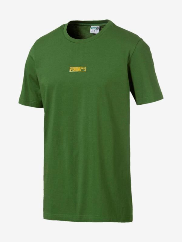 Tričko Puma Classics Logo N.2 Tee Zelená