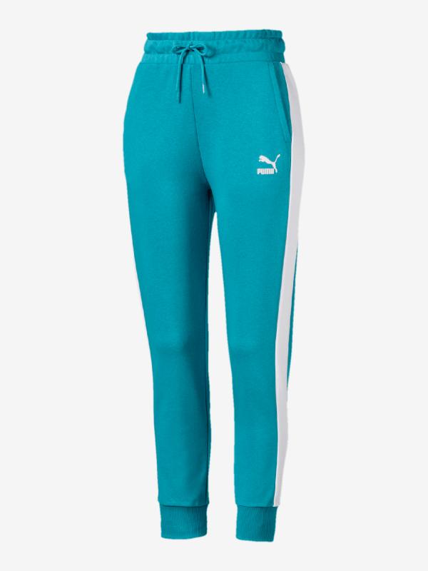Tepláky Puma Classics T7 Track Pant Ft Cc Modrá