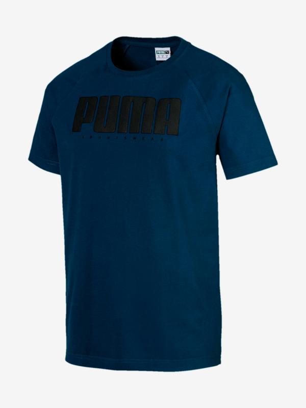 Tričko Puma Athletics Tee Modrá