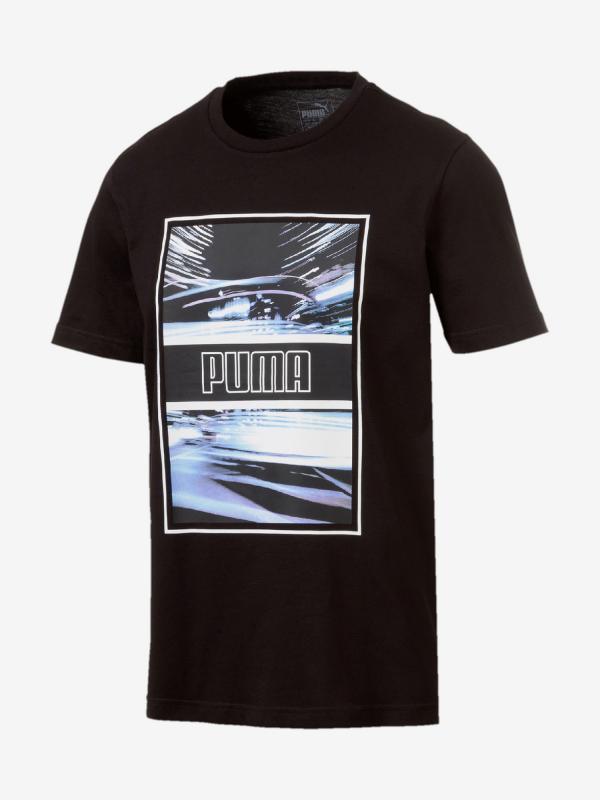 Tričko Puma Light Motion Photo Tee Černá