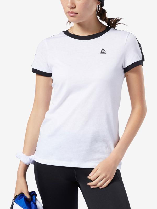 Tričko Reebok Linear Logo Tee Bílá