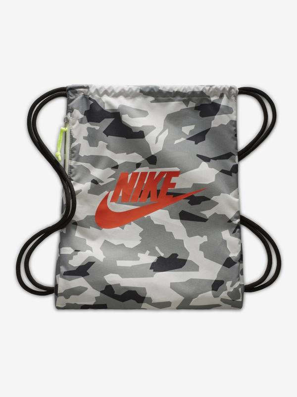 Vak Nike Heritage Gymsack 1 Šedá