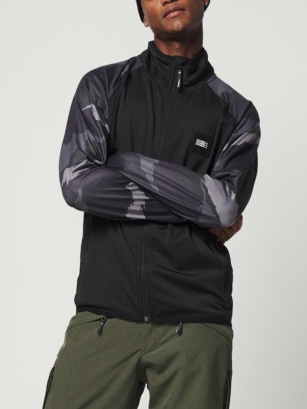 Mikina O´Neill Pm Printed Fleece Černá