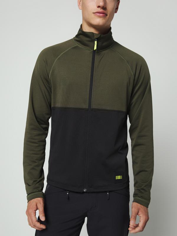 Mikina O´Neill Pm Clime Fz Fleece Zelená