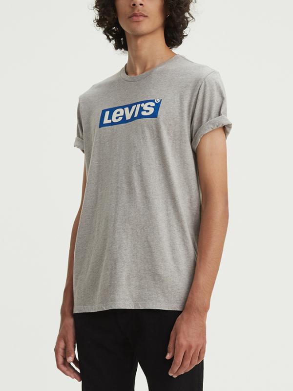 Tričko LEVI'S Graphic Set-In Neck 2 Šedá