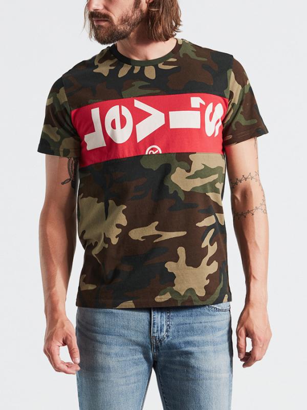 Tričko LEVI'S Ss L-Tab Tee Barevná