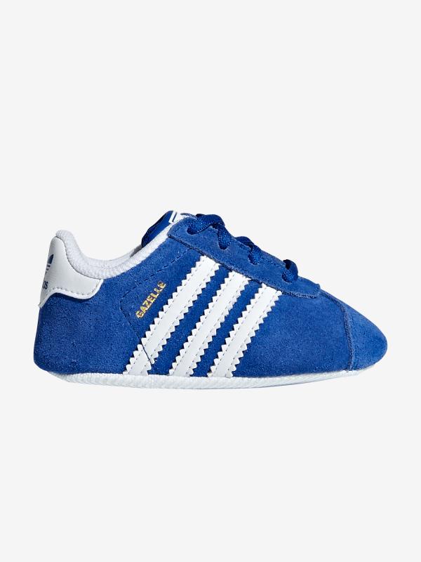 Boty adidas Originals Gazelle Crib Modrá