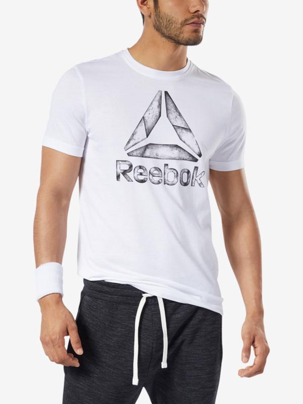 Tričko Reebok Gs Ost Black Ice Tee Bílá