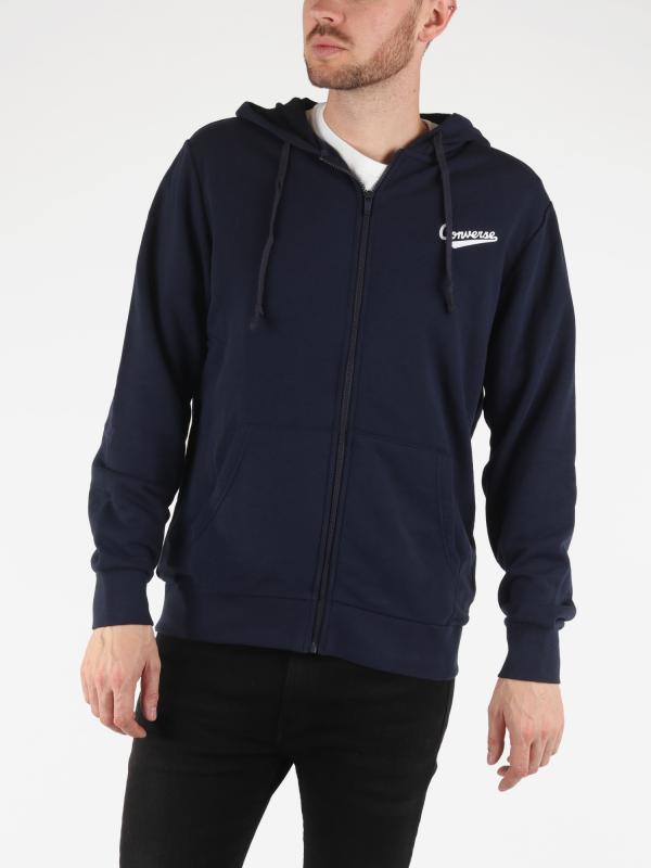 Mikina Converse Script Fz Hoodie Ft Černá