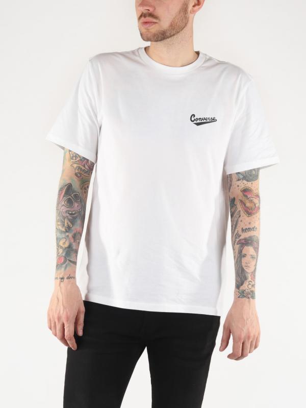 Tričko Converse Left Chest Logo Tee Bílá