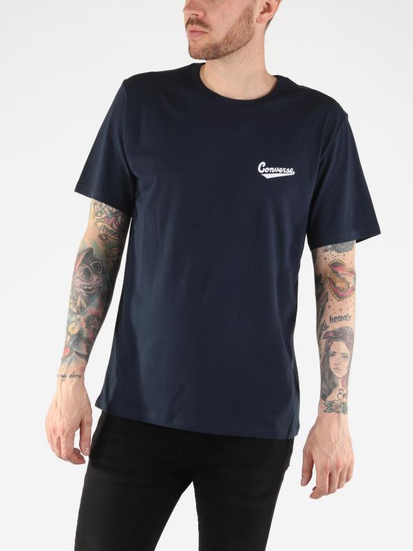 Tričko Converse Left Chest Logo Tee Černá