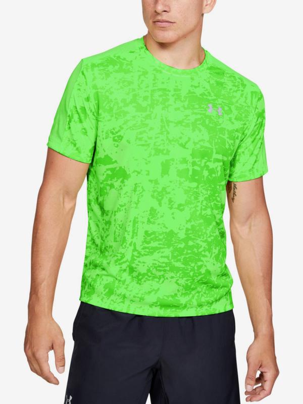 Tričko Under Armour Speed Stride Printed Ss-Grn Zelená