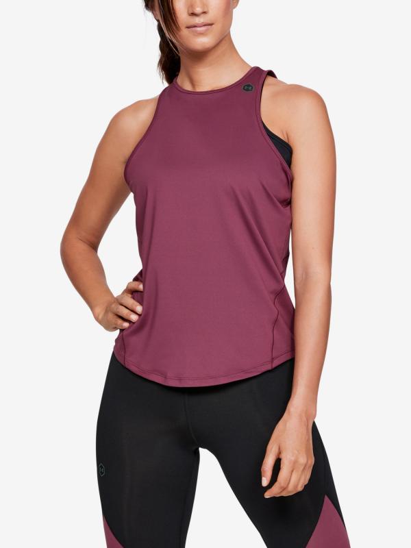 Tílko Under Armour Rush Tank-Ppl Fialová