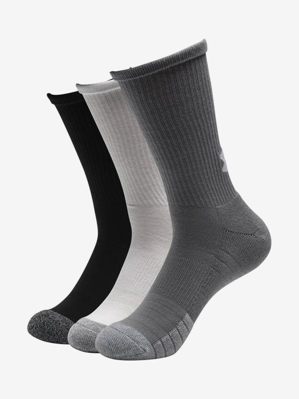 Ponožky Under Armour Heatgear Crew-Gry Barevná
