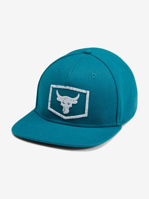 Kšiltovka Under Armour Project Rock Strength Flat Brim-Blu Modrá