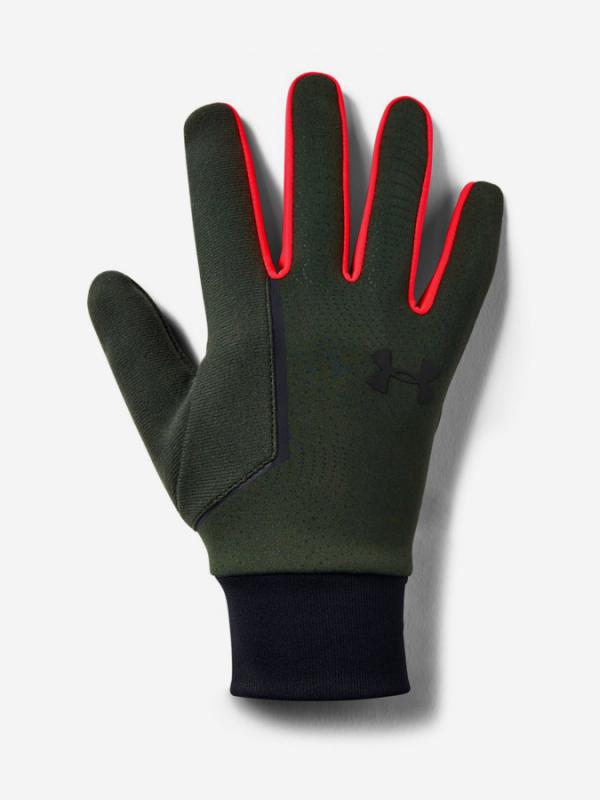 Rukavice Under Armour Mens Cgi Run Liner Glove-Grn Zelená