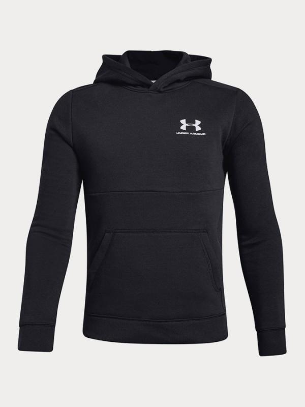 Mikina Under Armour Eu Cotton Fleece Hoody Černá