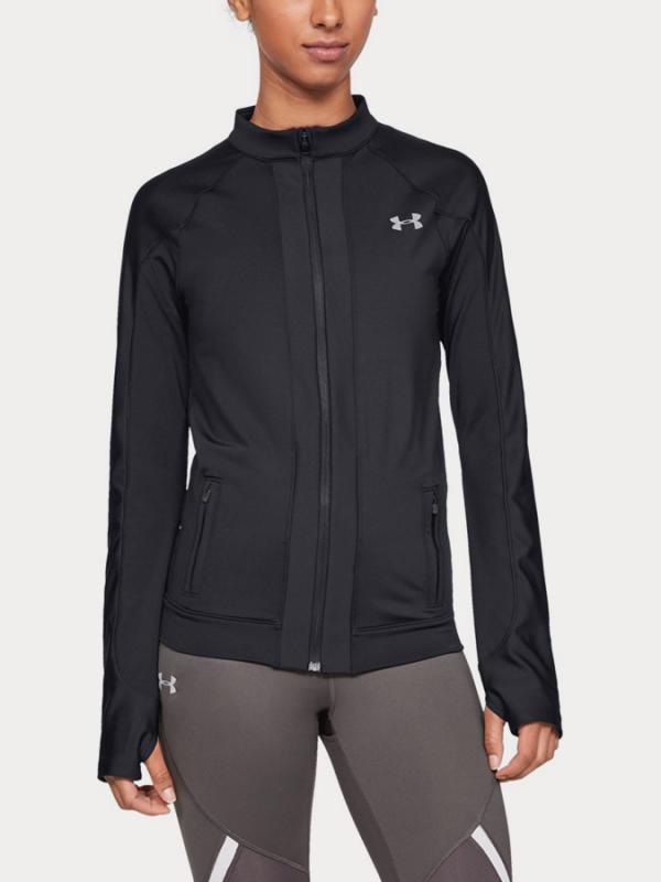 Bunda Under Armour Coldgear Run Knit Jacket Černá