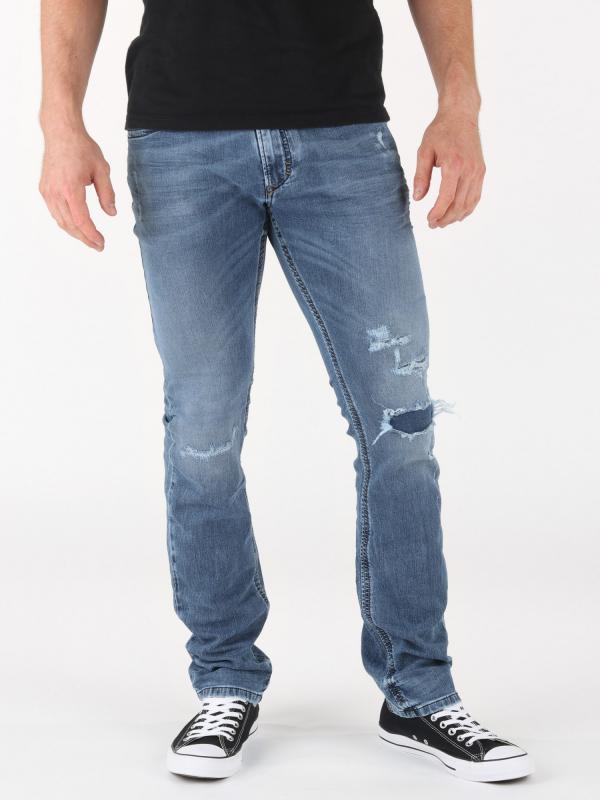 Jogg Jeans Diesel Thavar-Ne Sweat Jeans Modrá