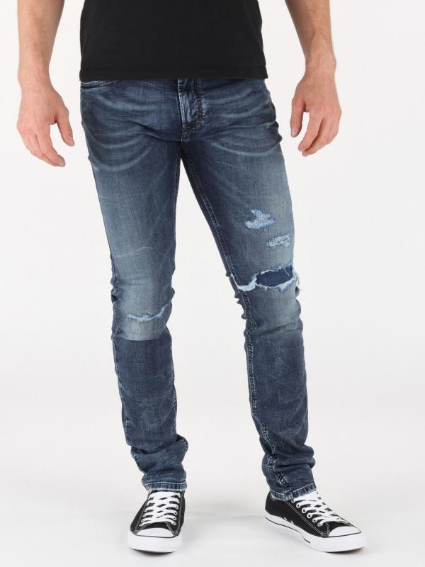 Jogg Jeans Diesel Thavar-Ne Sweat Jeans Modrá