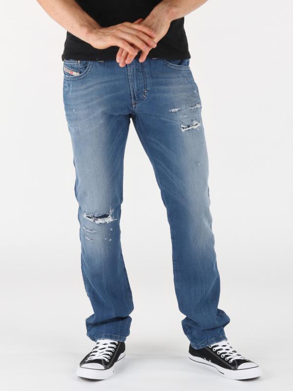 Jogg Jeans Diesel Thavar-Ne Sweat Jeans Modrá