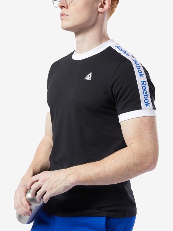 Tričko Reebok Te Bl Ss Graphic Tee Černá