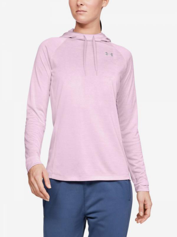Mikina Under Armour Tech Ls Hoody 2.0- Twist-Pnk Růžová