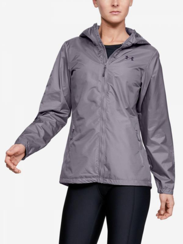 Bunda Under Armour Forefront Rain Jacket-Gry Fialová