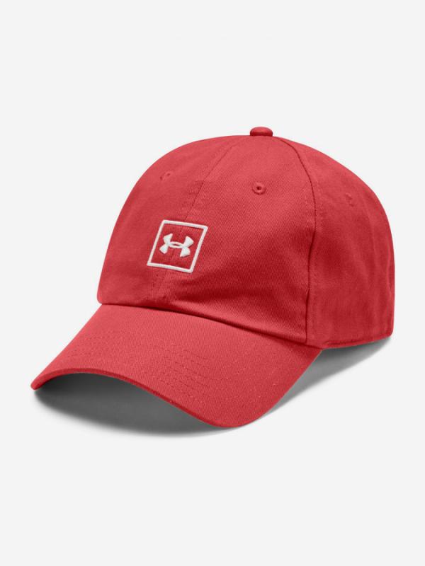 Kšiltovka Under Armour Washed Cotton Cap-Red Červená