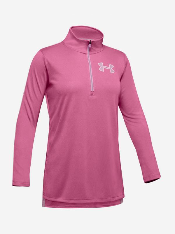 Tričko Under Armour Tech 1/2 Zip-Pnk Růžová