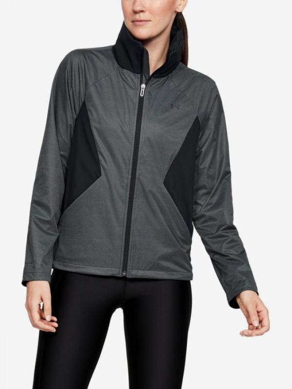 Bunda Under Armour Performance Gore Windstopper-Blk Šedá